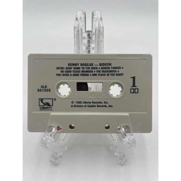 Kenny Rogers Gideon Album Cassette Tape 1980 Liberty Records Country Music Class - Picture 3 of 4